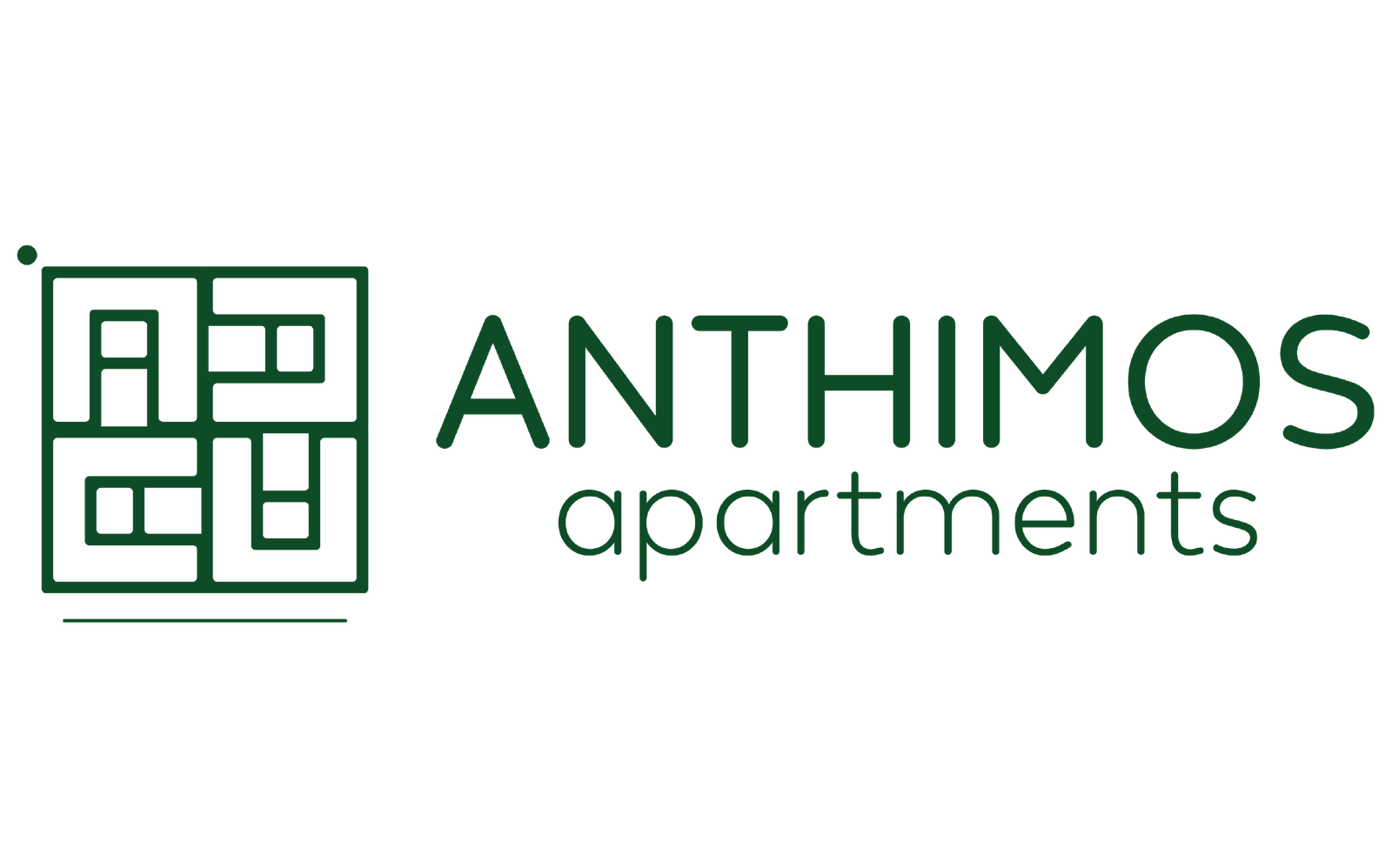 Anthimos apartments logo in Chania Crete
