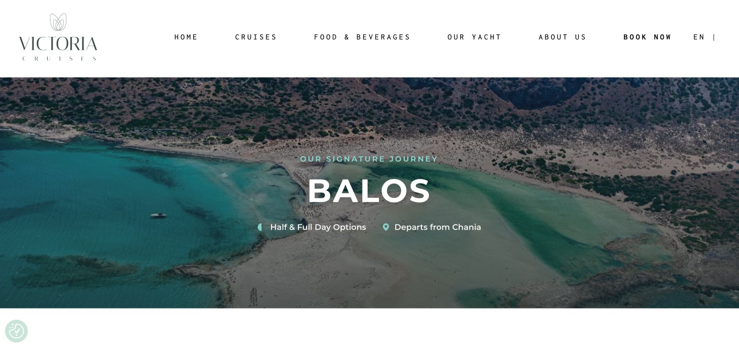 Victoria Cruises - Σχεδιασμός & ανάπτυξη ιστοσελίδας | SEO